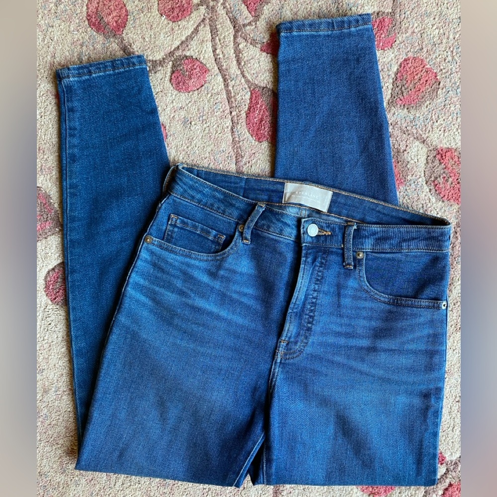 Everlane The Curvy High Rise Skinny Jeans